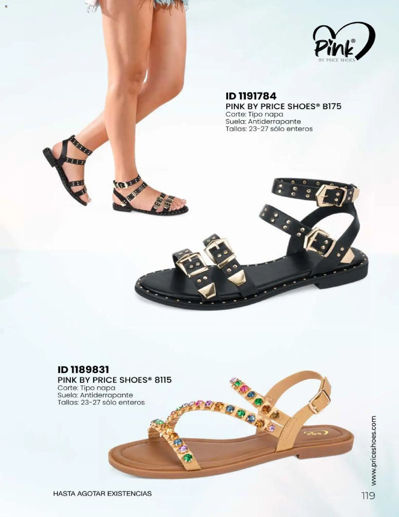 Vista previa las ofertas de la tienda Price Shoes - Price Shoes catálogo Sandalias 2026 desde el 23/06/2026 