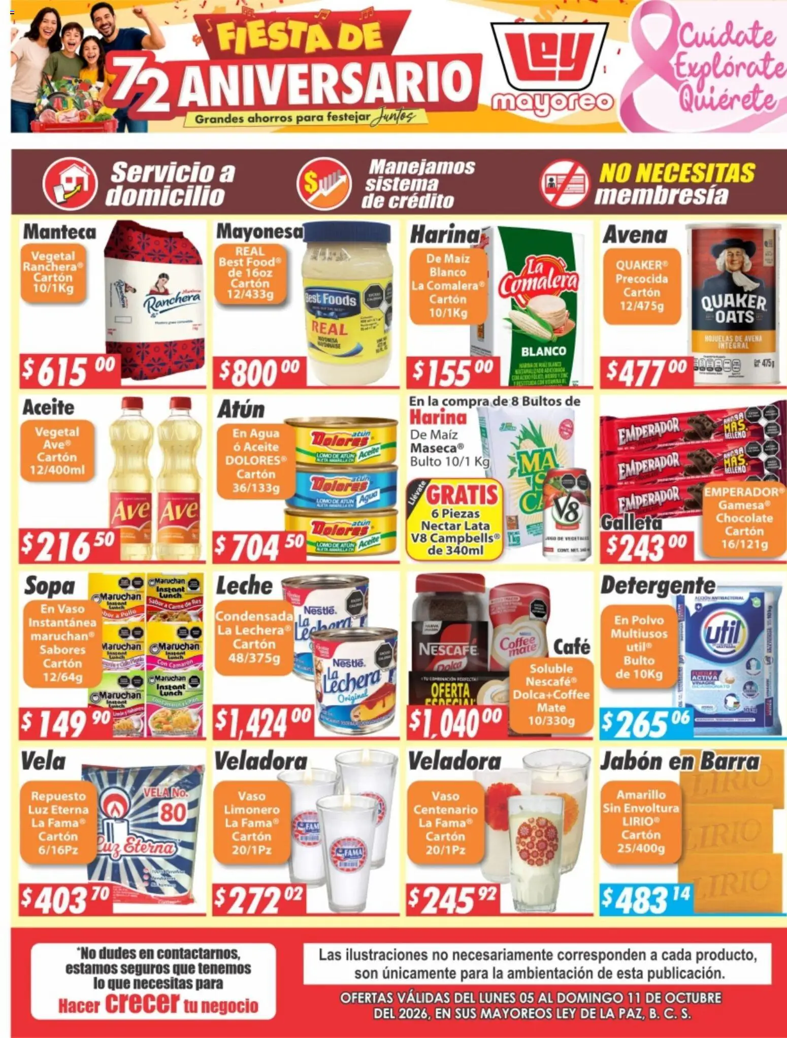 Vista previa las ofertas de la tienda Casa Ley - Casa Ley folleto La Paz desde el 05/10/2026 