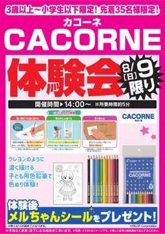 ヤマダ 電機の2026/08/09から2026/08/11までのチラシはここヤマダ 電機 - CACORNE体験会 8/9限り
