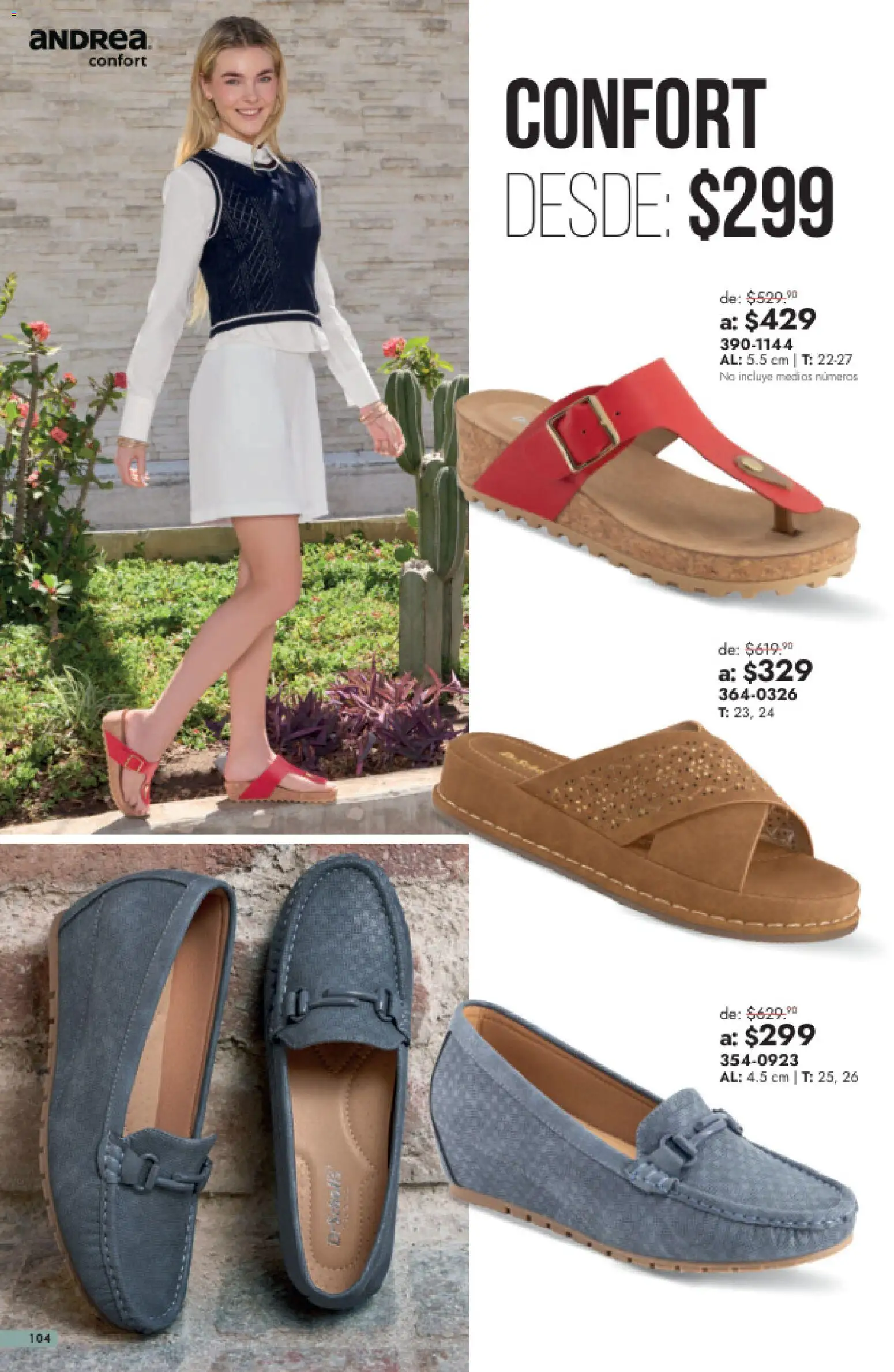 Vista previa las ofertas de la tienda Andrea - Andrea catálogo Outlet desde el 26/07/2026 