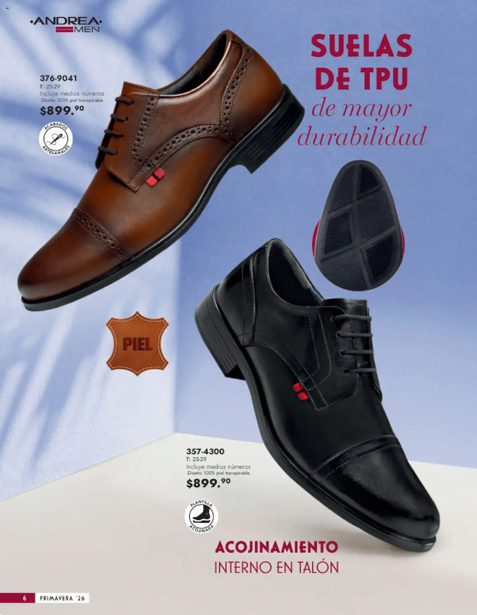 Vista previa las ofertas de la tienda Andrea - Catálogo Calzado Caballero desde el 25/01/2026 