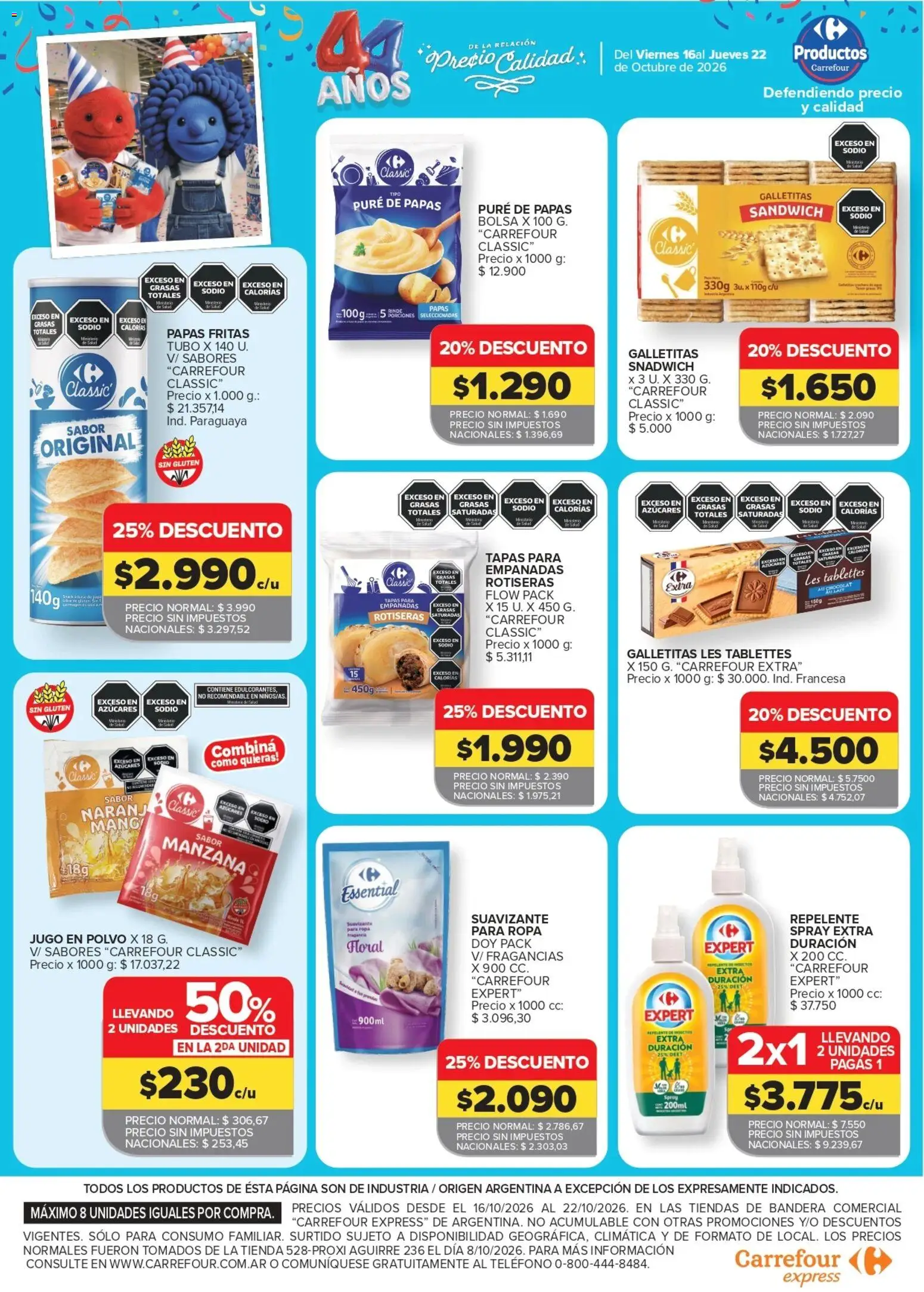 Vista previa del folleto de la tienda Carrefour Express válido desde el 16/10/2026 