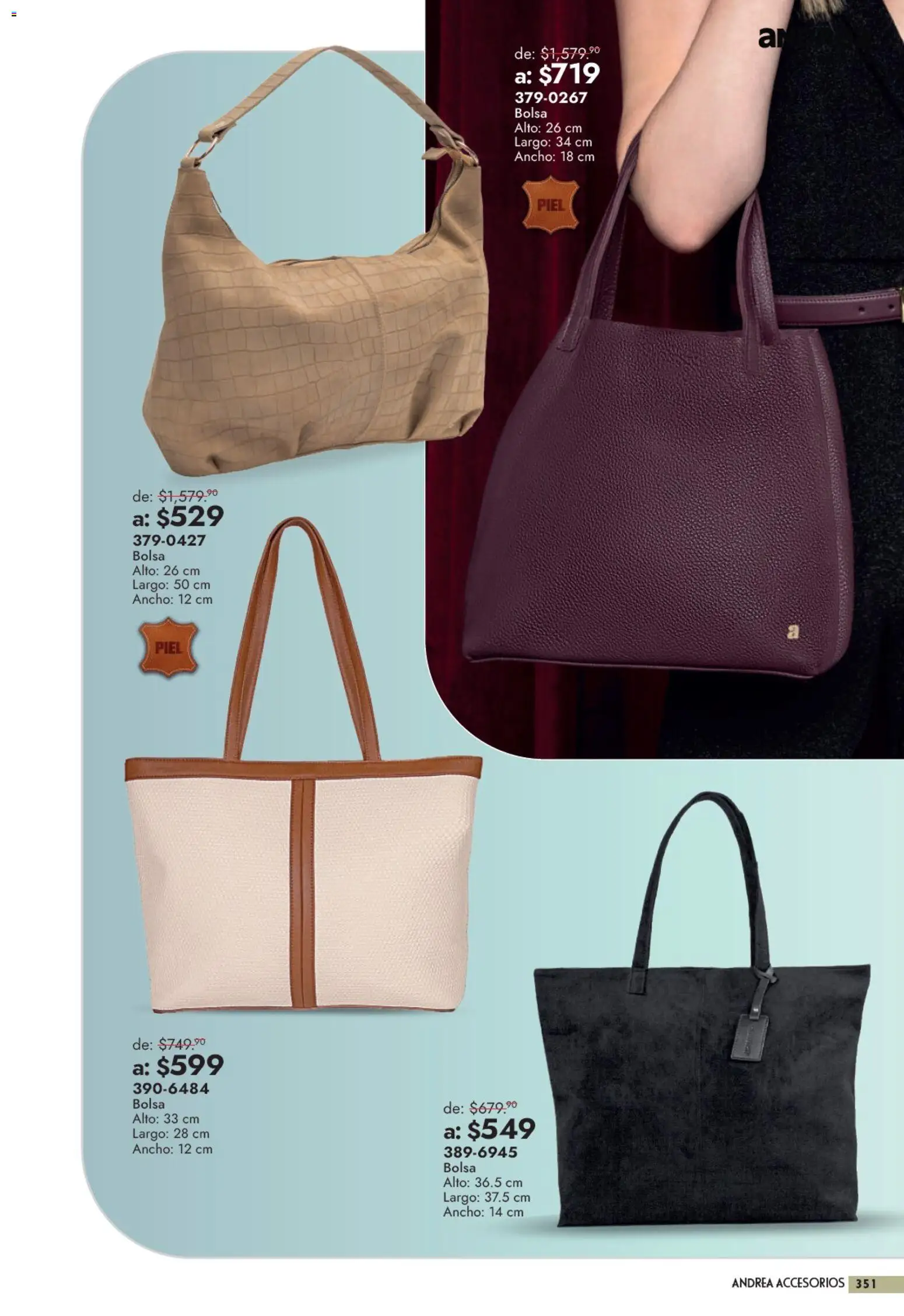 Vista previa las ofertas de la tienda Andrea - Andrea catálogo Outlet desde el 13/09/2026 