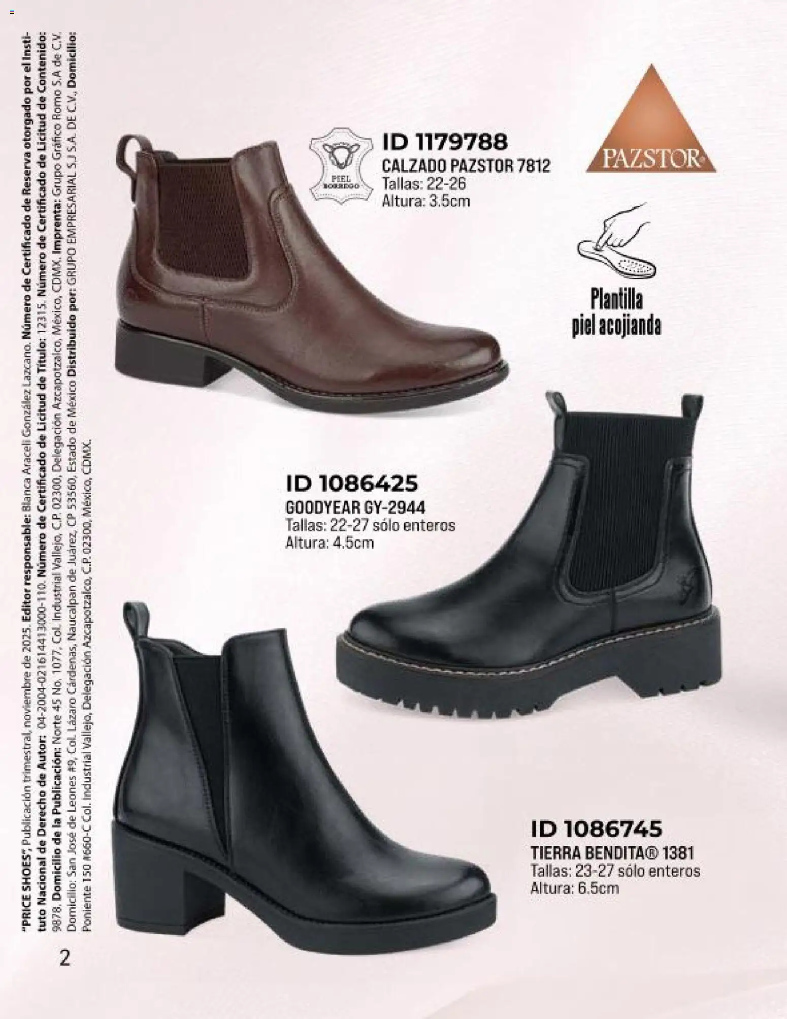 Vista previa las ofertas de la tienda Price Shoes - Catálogo Mini otoño / invierno desde el 27/11/2025 - Tierra