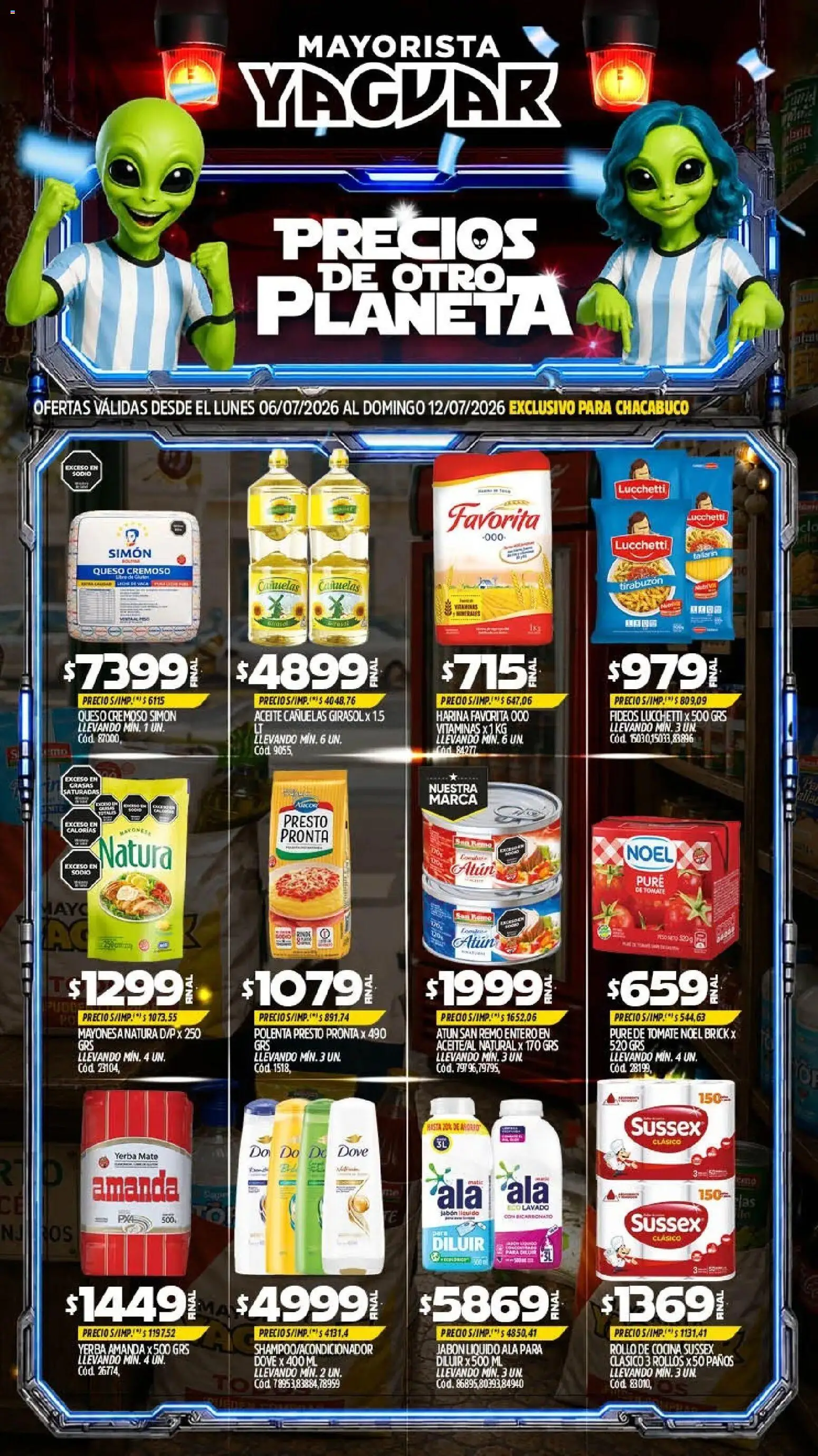 Vista previa del folleto de la tienda Yaguar válido desde el 06/07/2026 