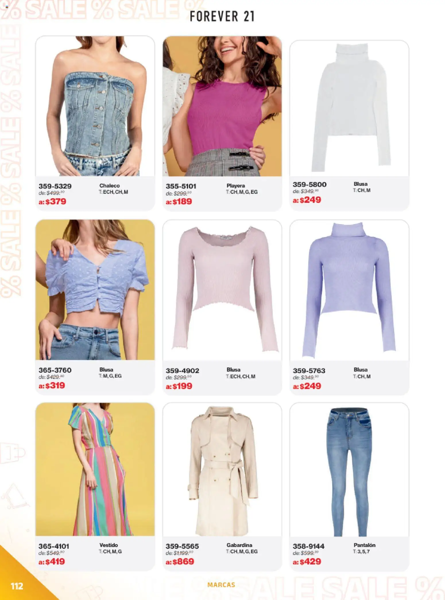 Vista previa las ofertas de la tienda Andrea - Catálogo Outlet desde el 21/12/2025 - Vestido, Playera, Blusa, Chaleco