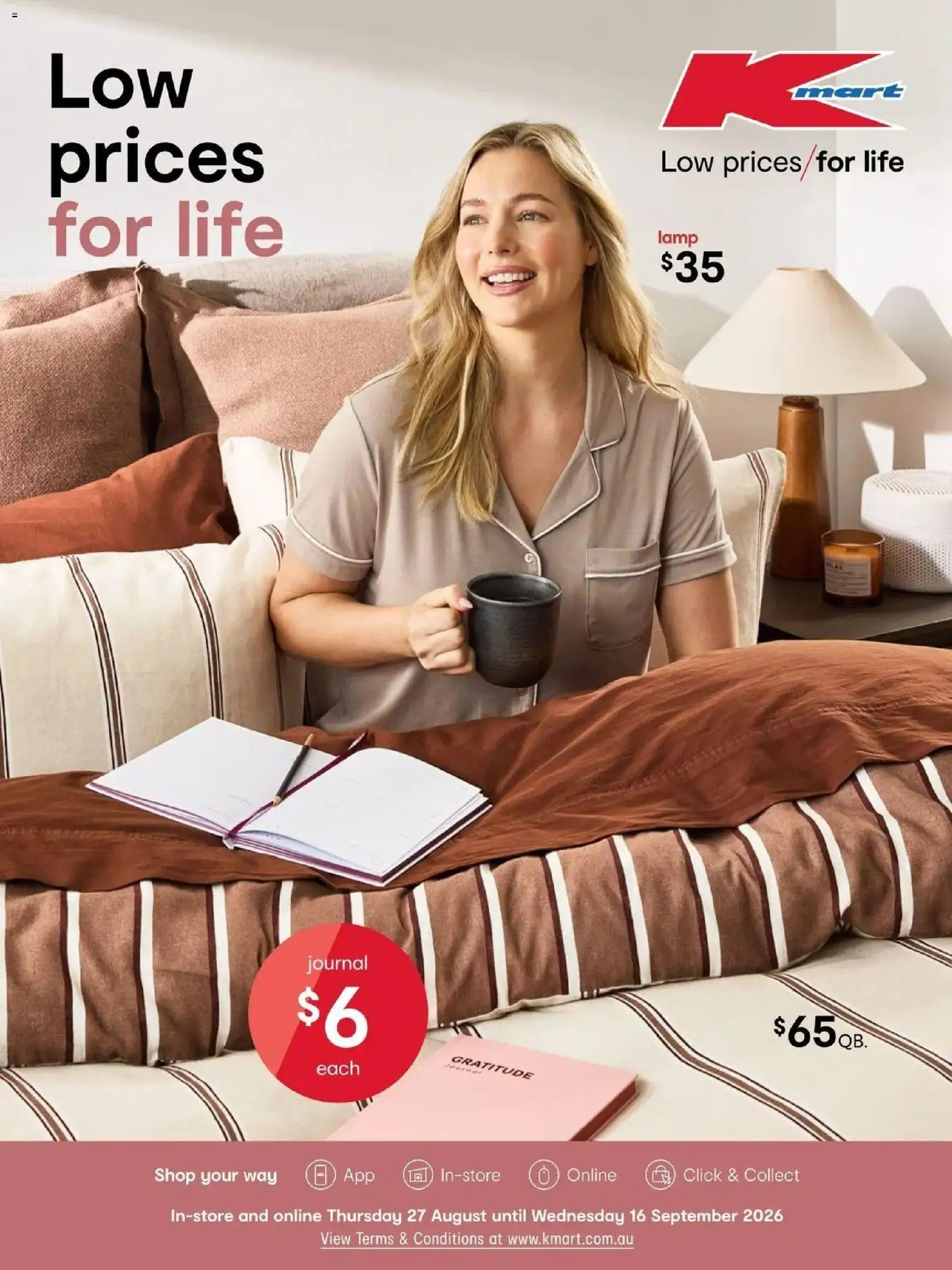 Preview of catalogue Kmart catalogue Spring Wellness from shop Kmart valid 27/08/2026