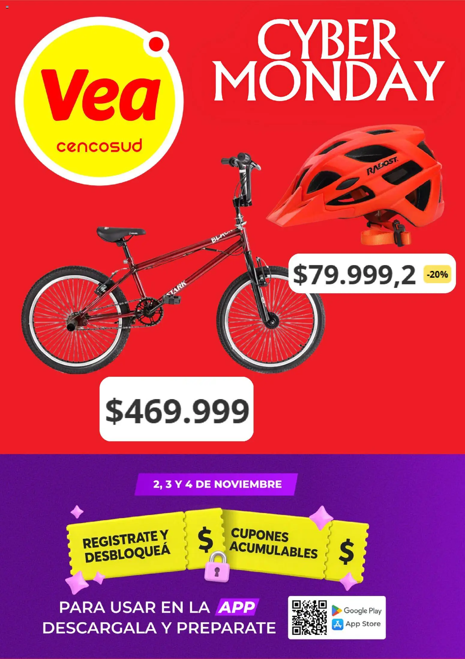 Vista previa del folleto de la tienda Vea válido desde el 26/10/2026 