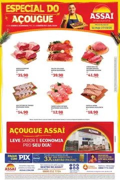 Pré-Visualização do folheto "Assaí Atacadista ofertas - MT" da loja Assaí Atacadista válido a partir de 27/10/2026