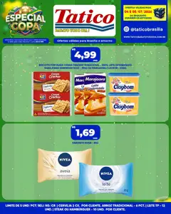 Pré-Visualização do folheto "Tatico ofertas Fim de Semana" da loja Tatico válido a partir de 04/07/2026