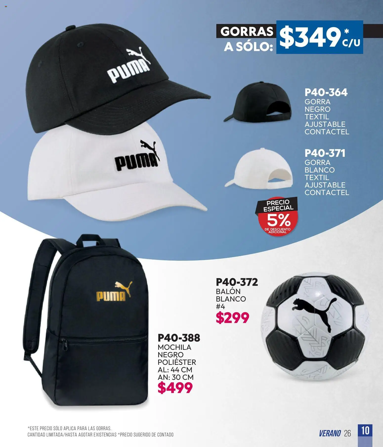 Vista previa las ofertas de la tienda Cklass - Cklass catálogo Sportweek desde el 28/04/2026 - Mochila, Gorra