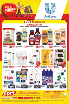 Pré-Visualização do folheto "Fort Atacadista ofertas Unilever" da loja Fort Atacadista válido a partir de 14/09/2026