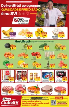 Pré-Visualização do folheto "Supermercados São Vicente - Ofertas da semana" da loja Supermercados São Vicente válido a partir de 30/06/2026
