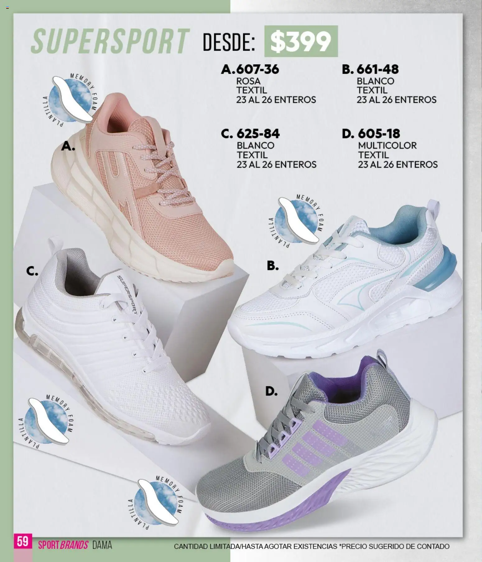 Vista previa las ofertas de la tienda Cklass - Cklass catálogo Sportbrands Verano Caballero desde el 05/03/2026 