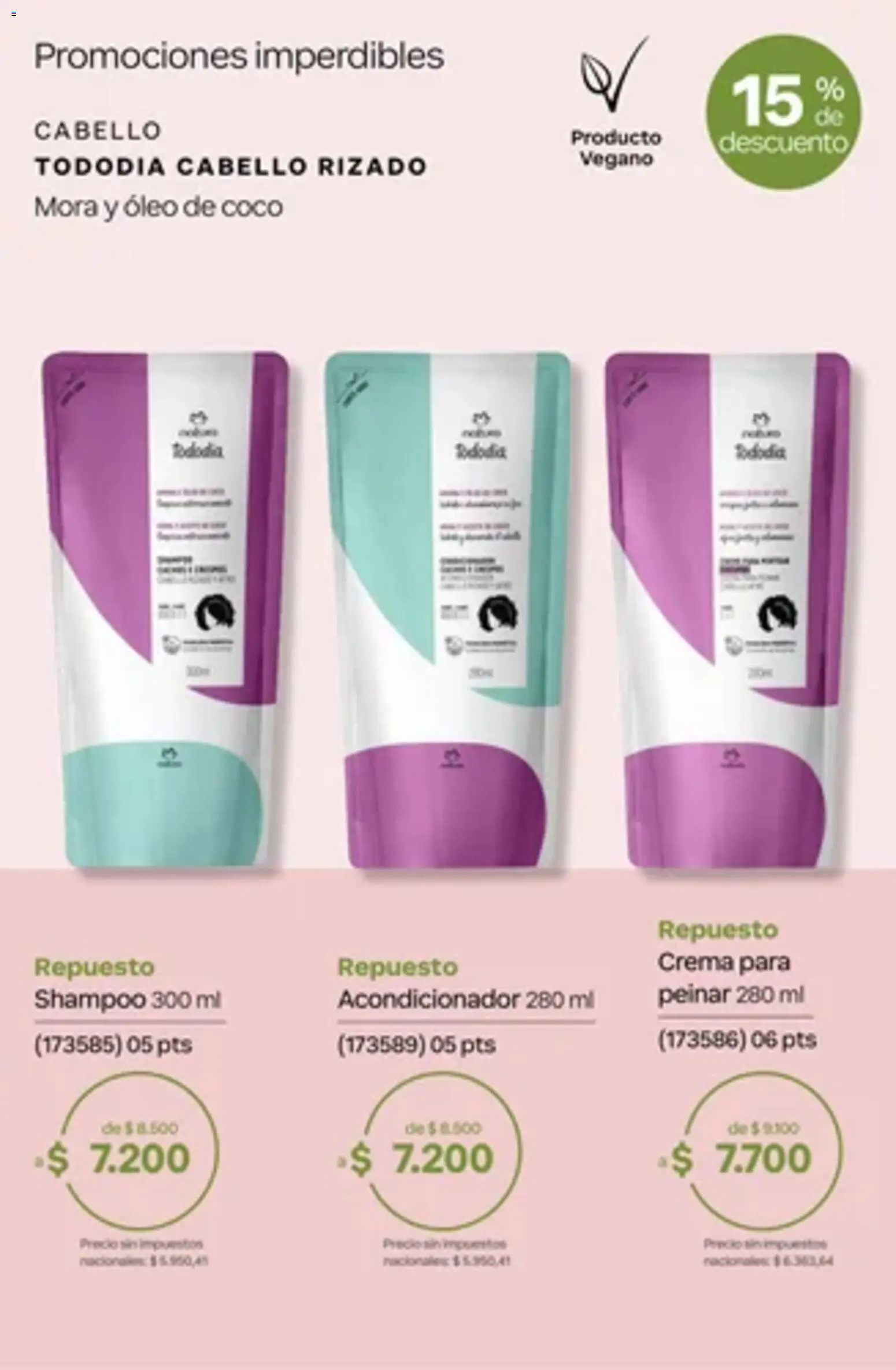 Vista previa del folleto de la tienda Natura válido desde el 01/10/2026 - Coco, Shampoo, Crema, Acondicionador