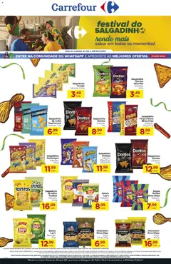 Pré-Visualização do folheto "Carrefour ofertas Salgadinhos" da loja Carrefour válido a partir de 22/06/2026