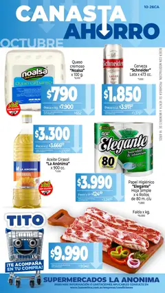 Vista previa del folleto de la tienda La Anonima válido desde el 01/10/2026 
