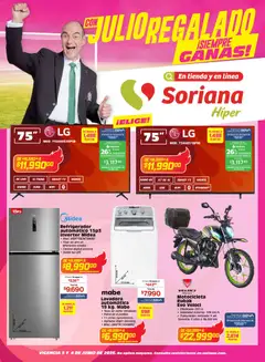 Vista previa las ofertas de la tienda Soriana - Soriana Con Julio Regalado siempre ganas Híper Nacional desde el 03/06/2026 