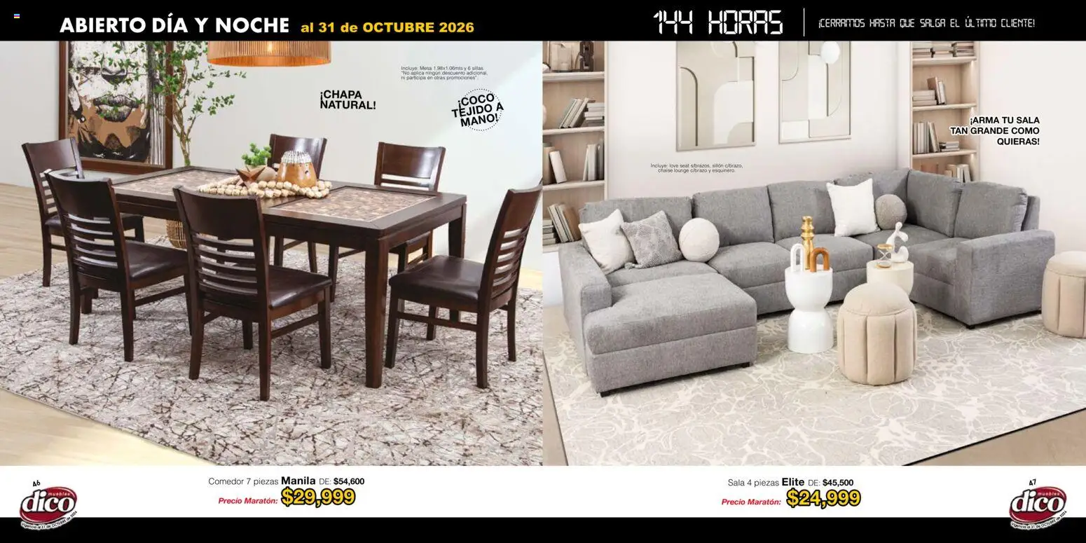 Vista previa las ofertas de la tienda Muebles Dico - Muebles Dico catálogo desde el 22/01/2026 