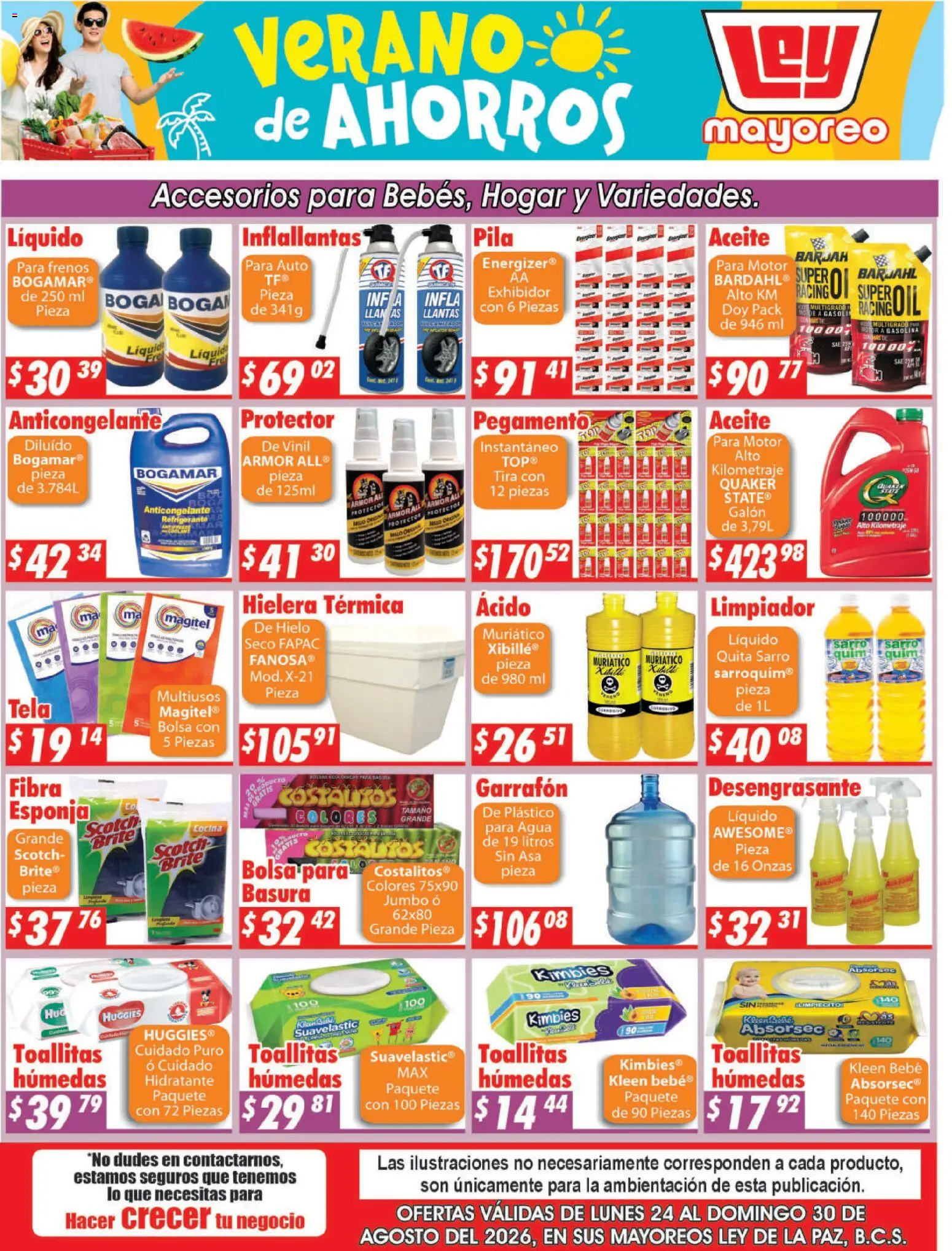 Vista previa las ofertas de la tienda Casa Ley - Casa Ley folleto La Paz desde el 24/08/2026 
