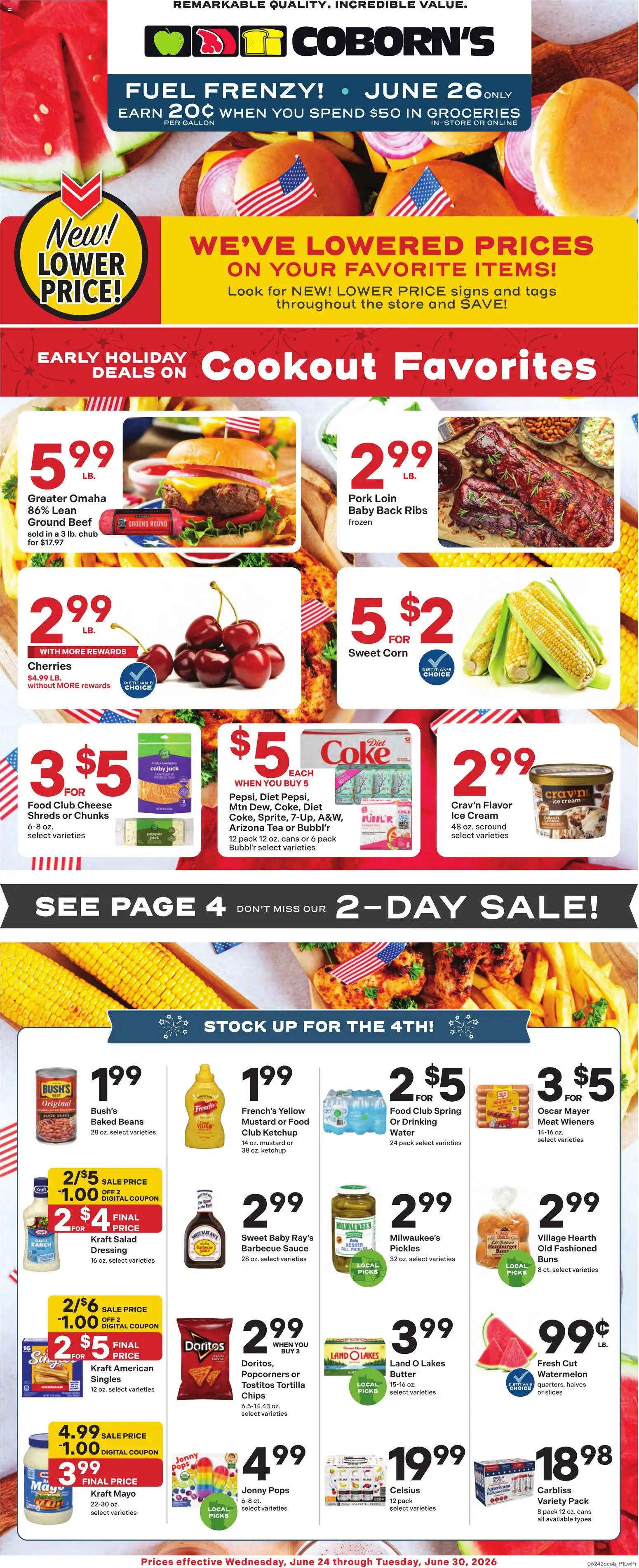 Ad Preview of Coborn's Coborn's Weekly Ad from 06/24/2026