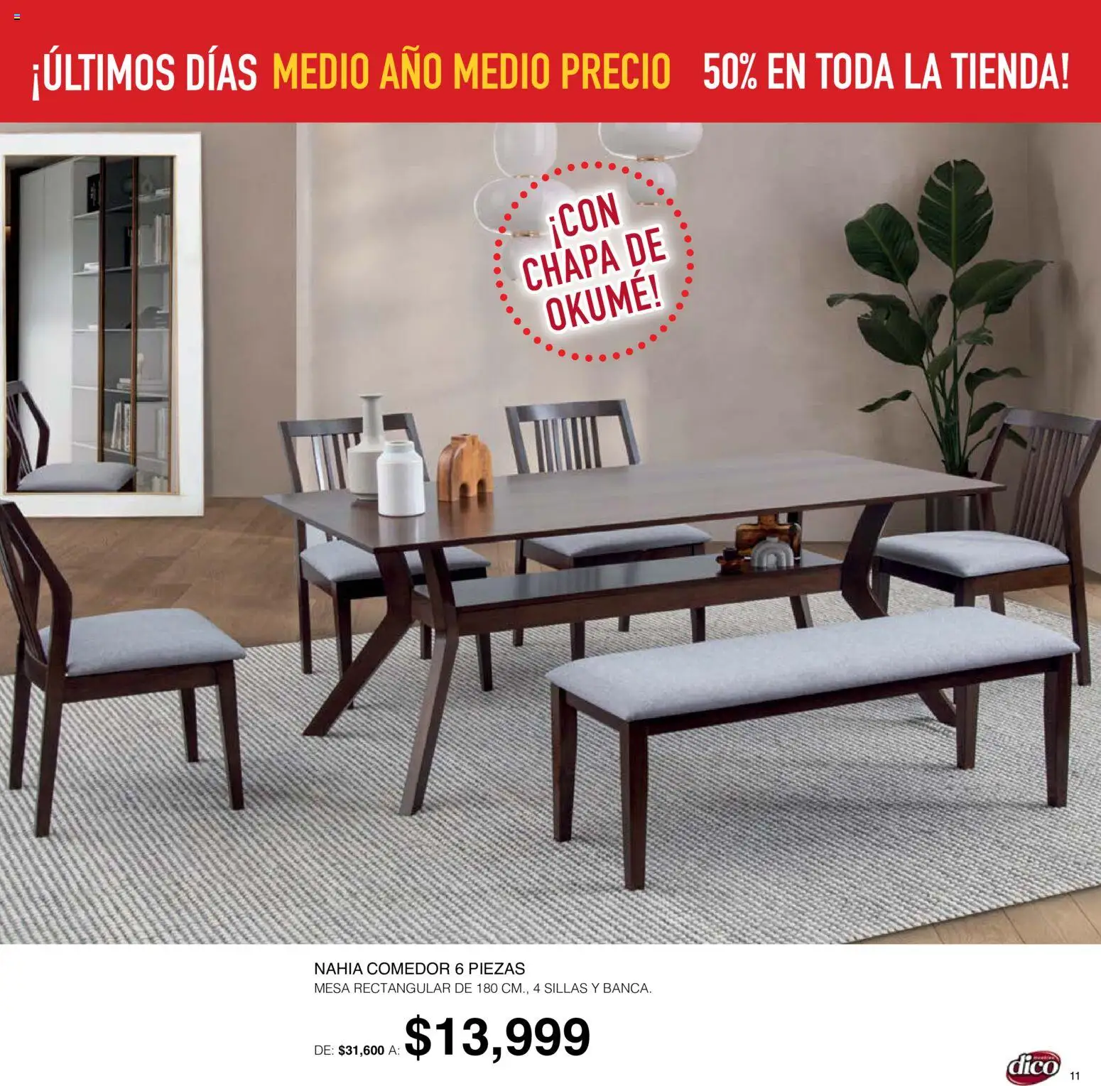 Vista previa las ofertas de la tienda Muebles Dico - Muebles Dico catálogo desde el 01/10/2026 