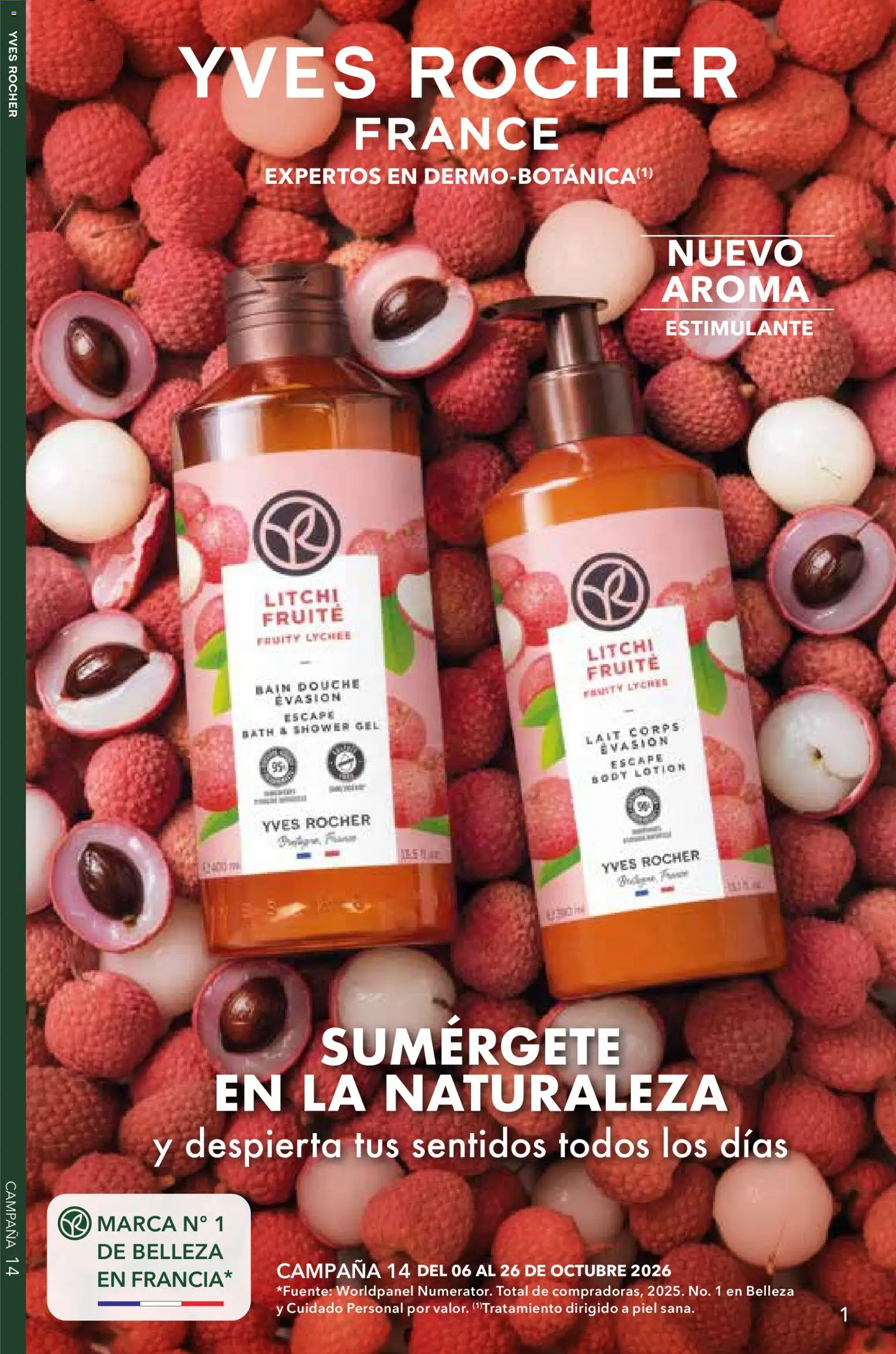Vista previa las ofertas de la tienda Yves Rocher - Yves Rocher campaña 14 2026 desde el 06/10/2026 - Body, Campana