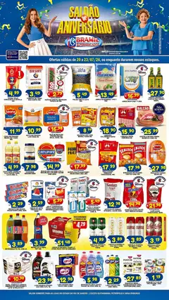 Pré-Visualização do folheto "Bramil Supermercados - Ofertas da semana" da loja Bramil Supermercados válido a partir de 20/07/2026