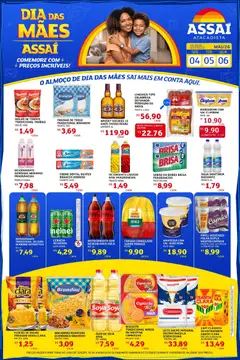 Pré-Visualização do folheto "Assaí Atacadista ofertas - SE" da loja Assaí Atacadista válido a partir de 04/05/2026