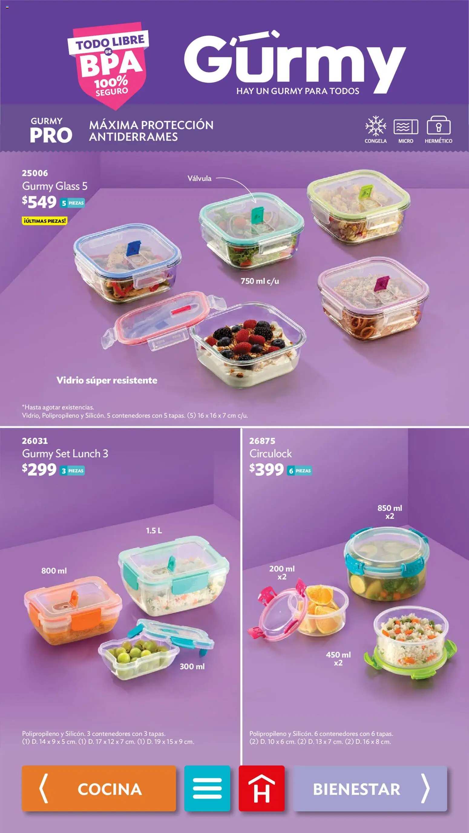 Vista previa las ofertas de la tienda Betterware - Betterware campaña 10 2026 desde el 28/09/2026 - Cocina, Válvula