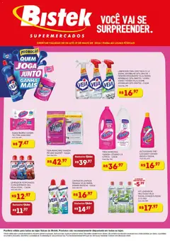 Pré-Visualização do folheto "Bistek Supermercados ofertas Reckitt " da loja Bistek Supermercados válido a partir de 06/05/2026