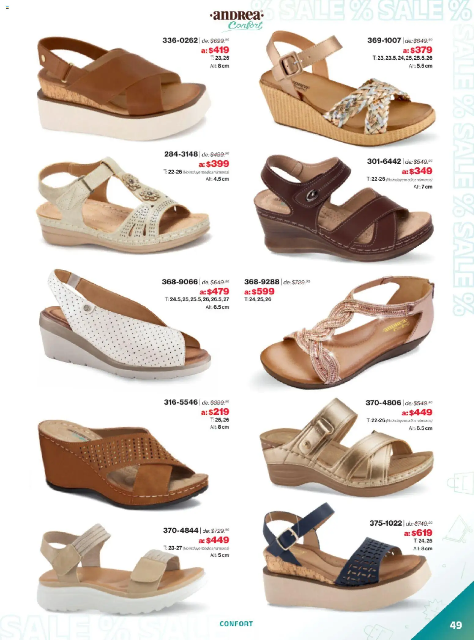 Vista previa las ofertas de la tienda Andrea - Catálogo Outlet desde el 21/12/2025 