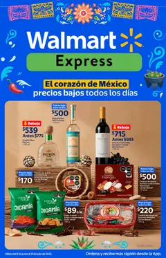 Vista previa las ofertas de la tienda Walmart Express - Walmart Express folleto El corazón de Mexico desde el 04/06/2026 