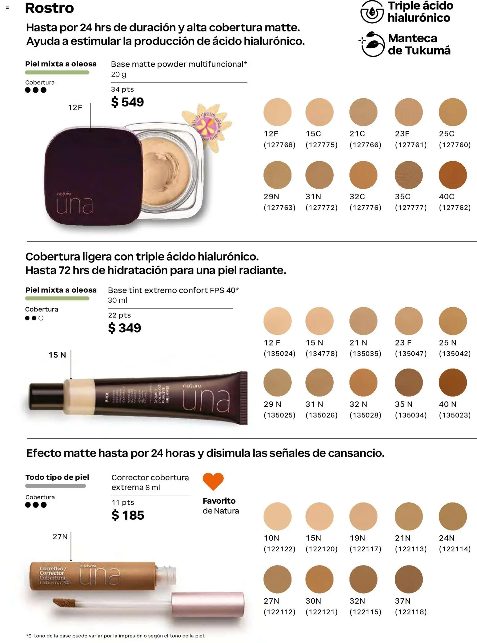 Vista previa las ofertas de la tienda Natura - Natura campaña 15 2026 desde el 02/10/2026 