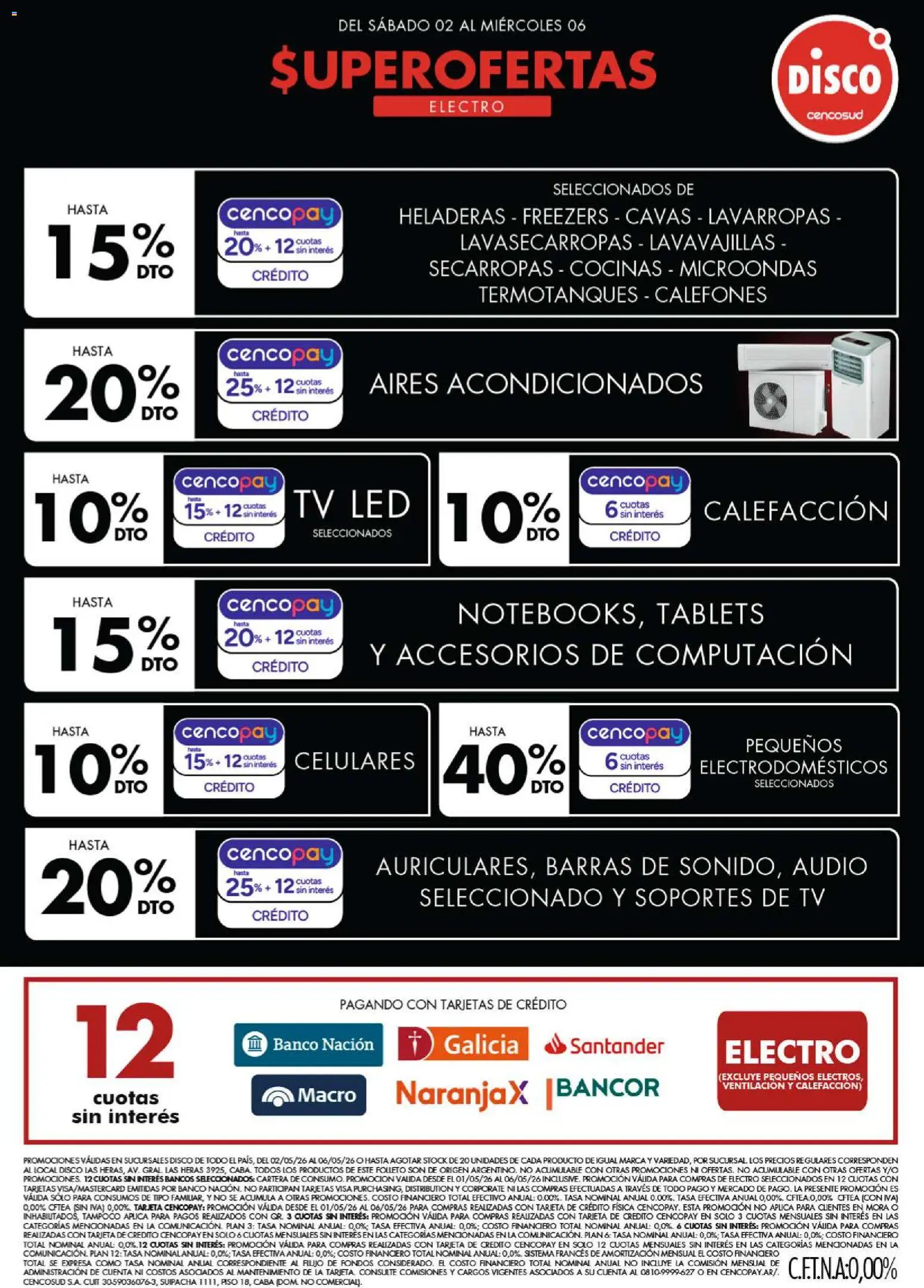 Vista previa del folleto de la tienda Disco válido desde el 01/05/2026 