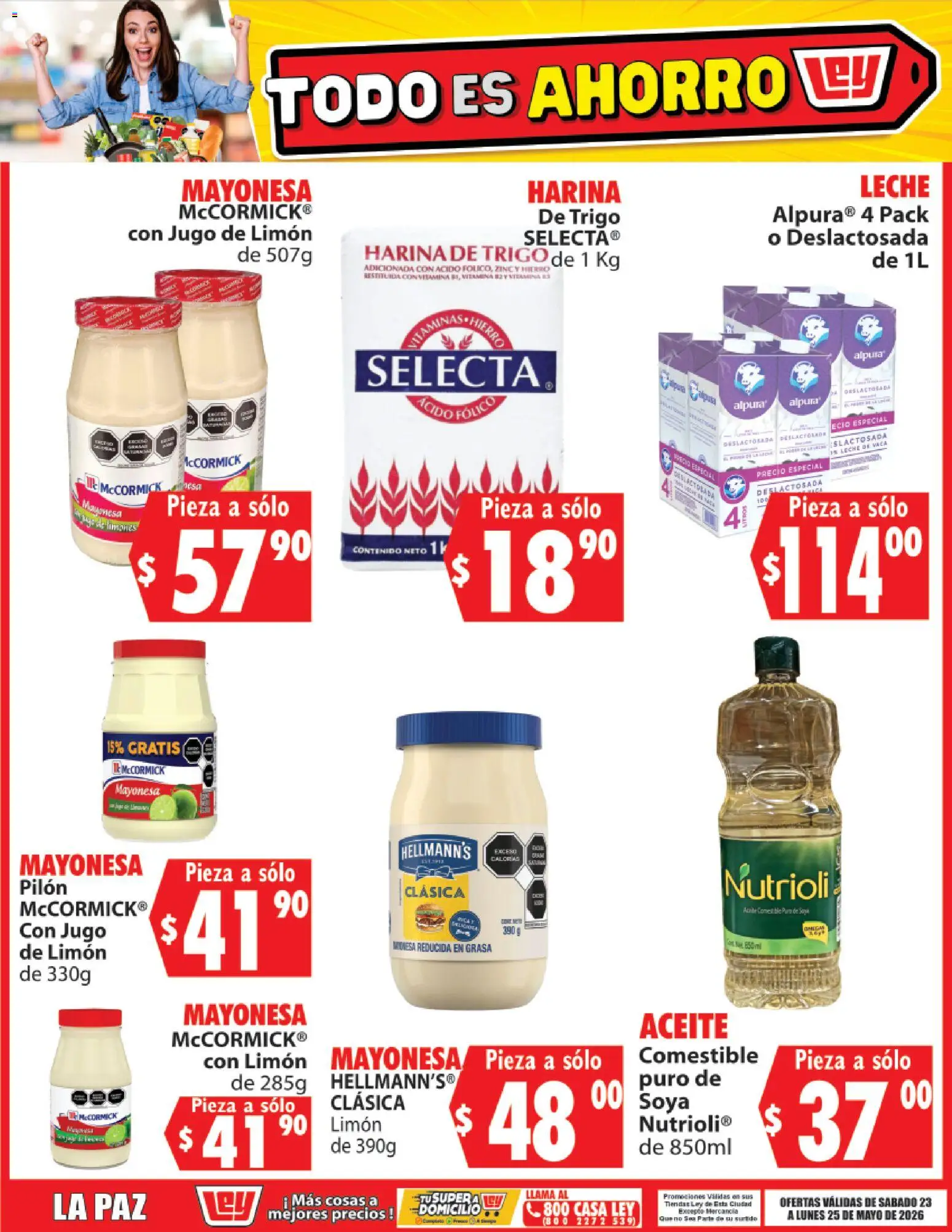 Vista previa las ofertas de la tienda Casa Ley - Casa Ley folleto Todo es ahorro desde el 23/05/2026 