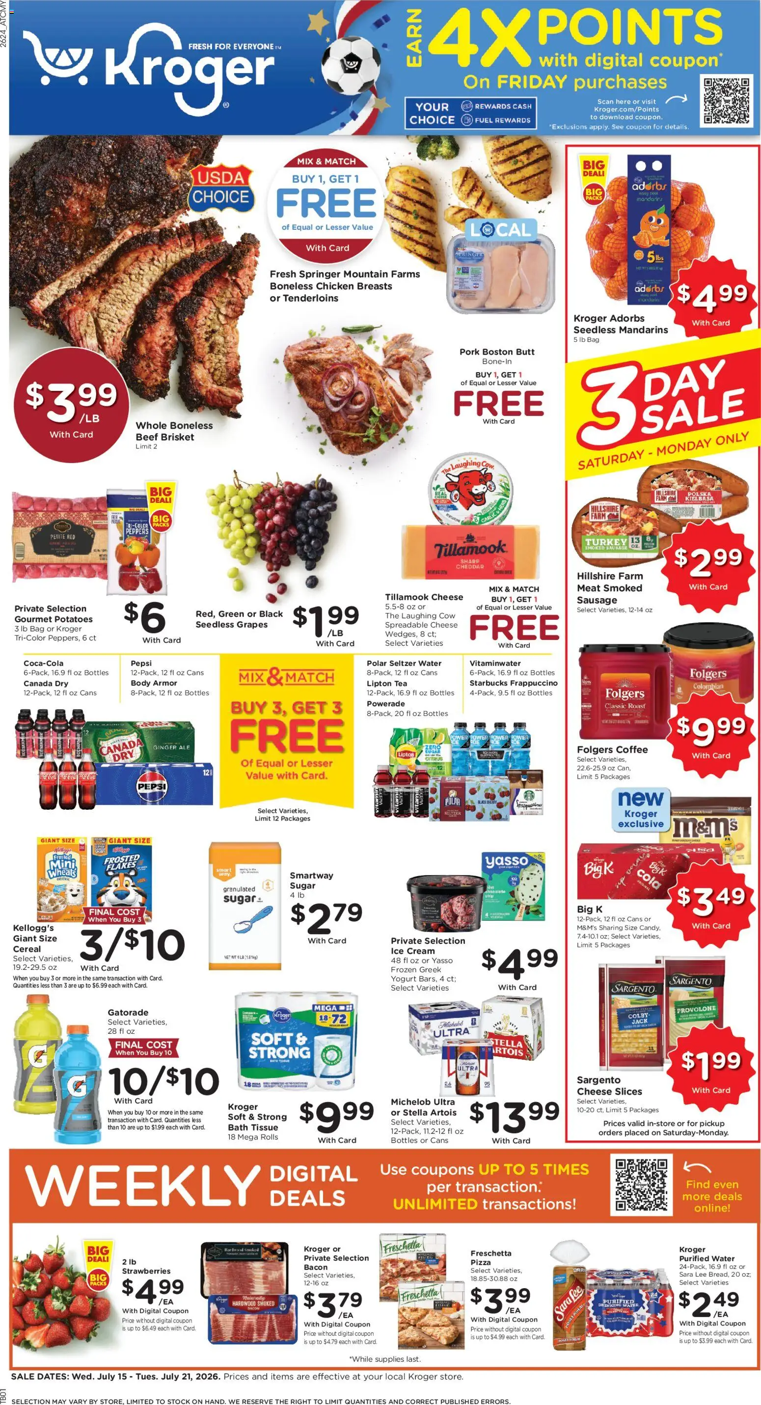 Ad Preview of Kroger Kroger Weekly Ad from 07/15/2026