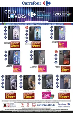 Pré-Visualização do folheto "Carrefour ofertas Celulovers" da loja Carrefour válido a partir de 03/07/2026
