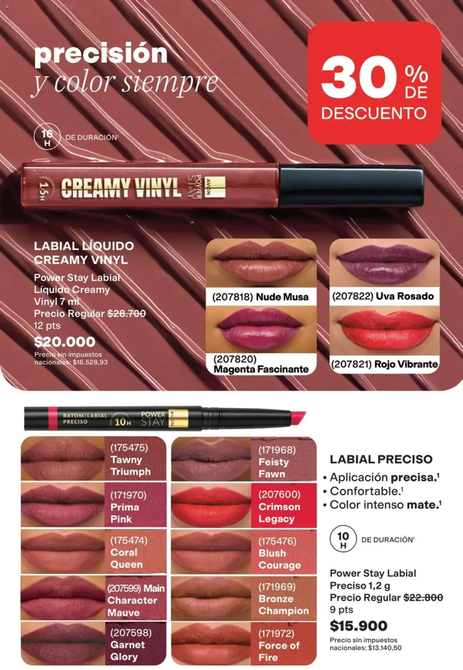 Vista previa del folleto de la tienda Avon válido desde el 16/10/2026 