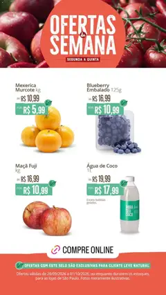 Pré-Visualização do folheto "Natural da Terra - Ofertas da semana" da loja Natural da Terra válido a partir de 28/09/2026