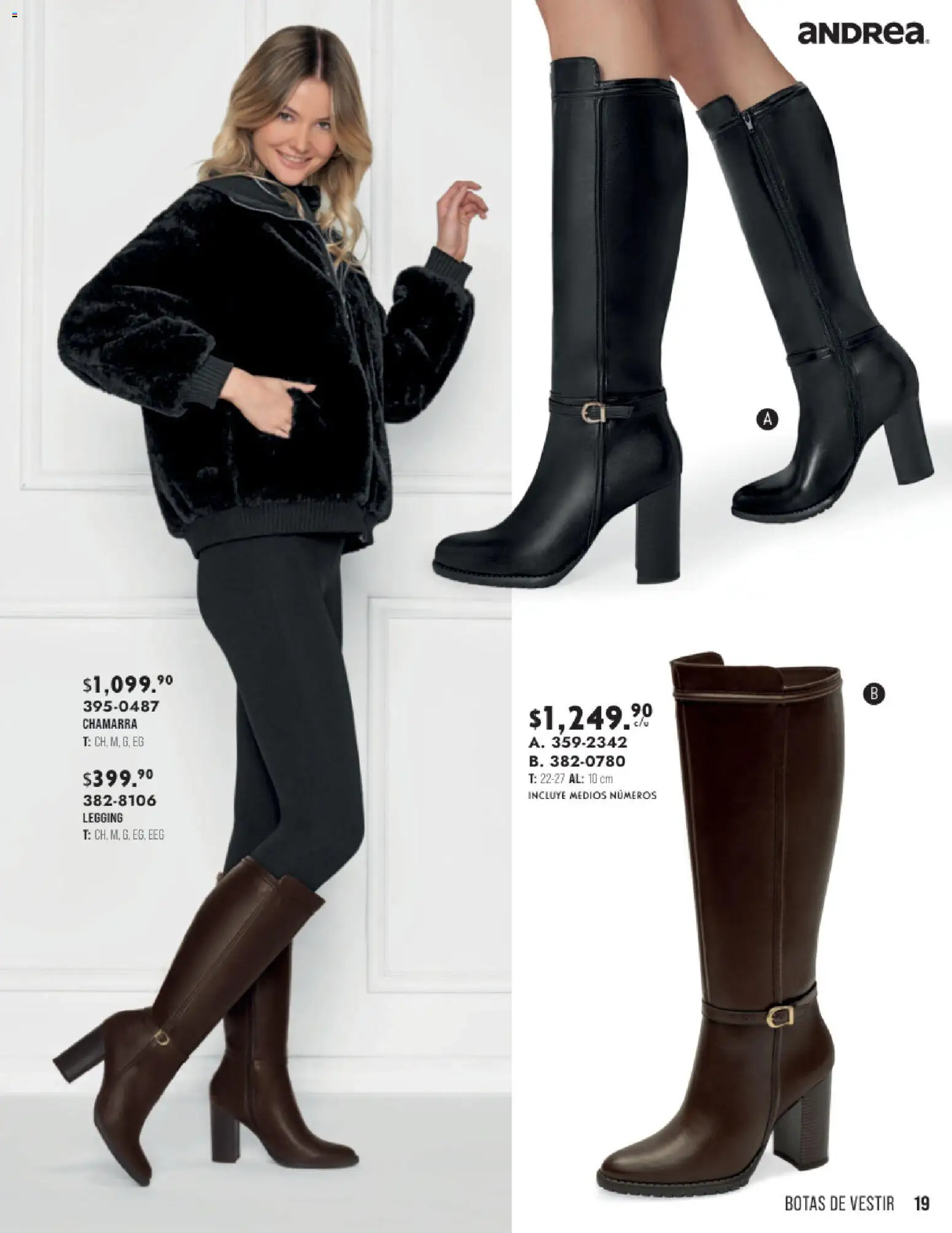 Vista previa las ofertas de la tienda Andrea - Andrea catálogo Otoño Invierno desde el 23/08/2026 