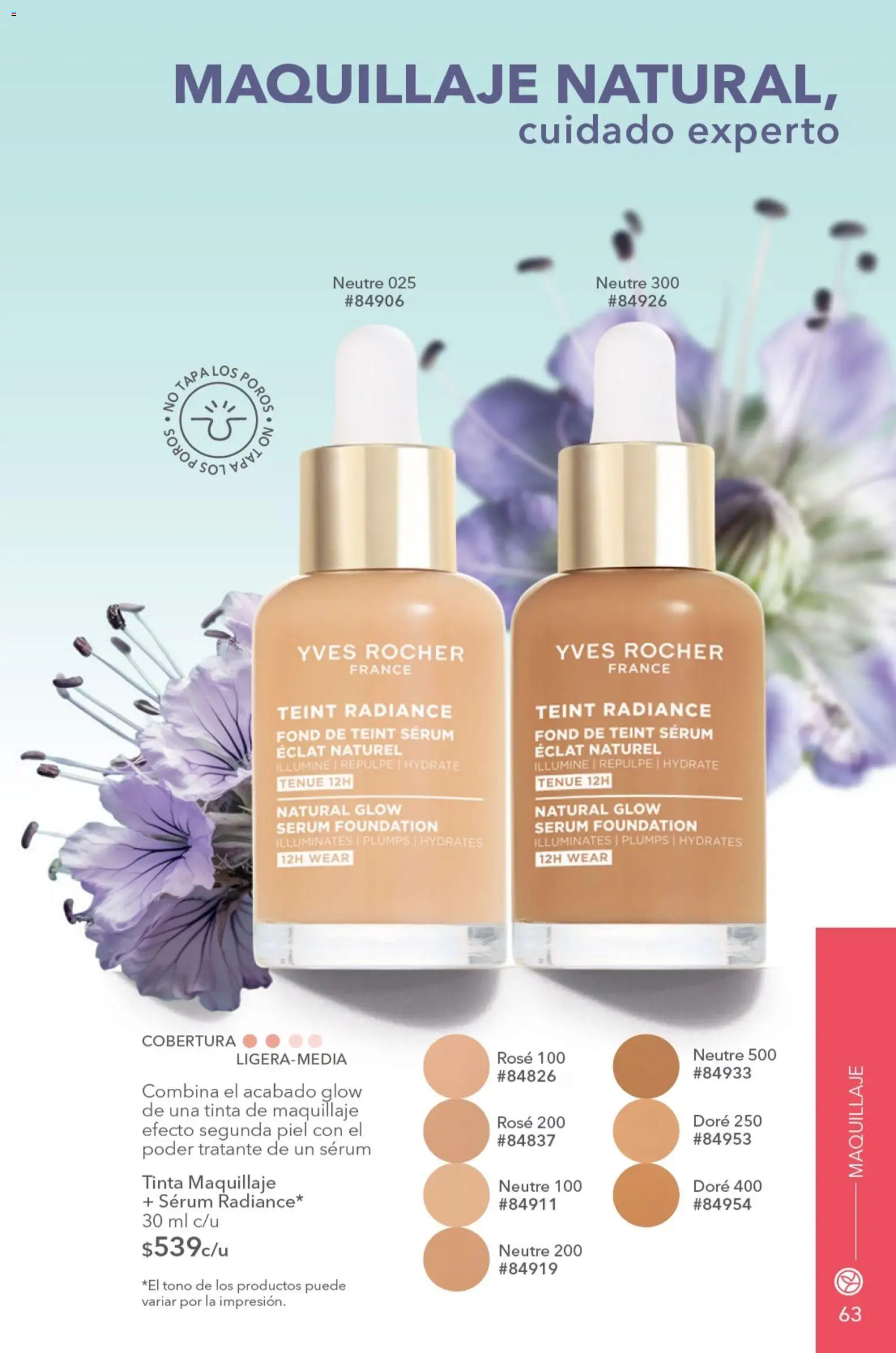 Vista previa las ofertas de la tienda Yves Rocher - Yves Rocher campaña 9 2026 desde el 23/06/2026 - Maquillaje, Serum