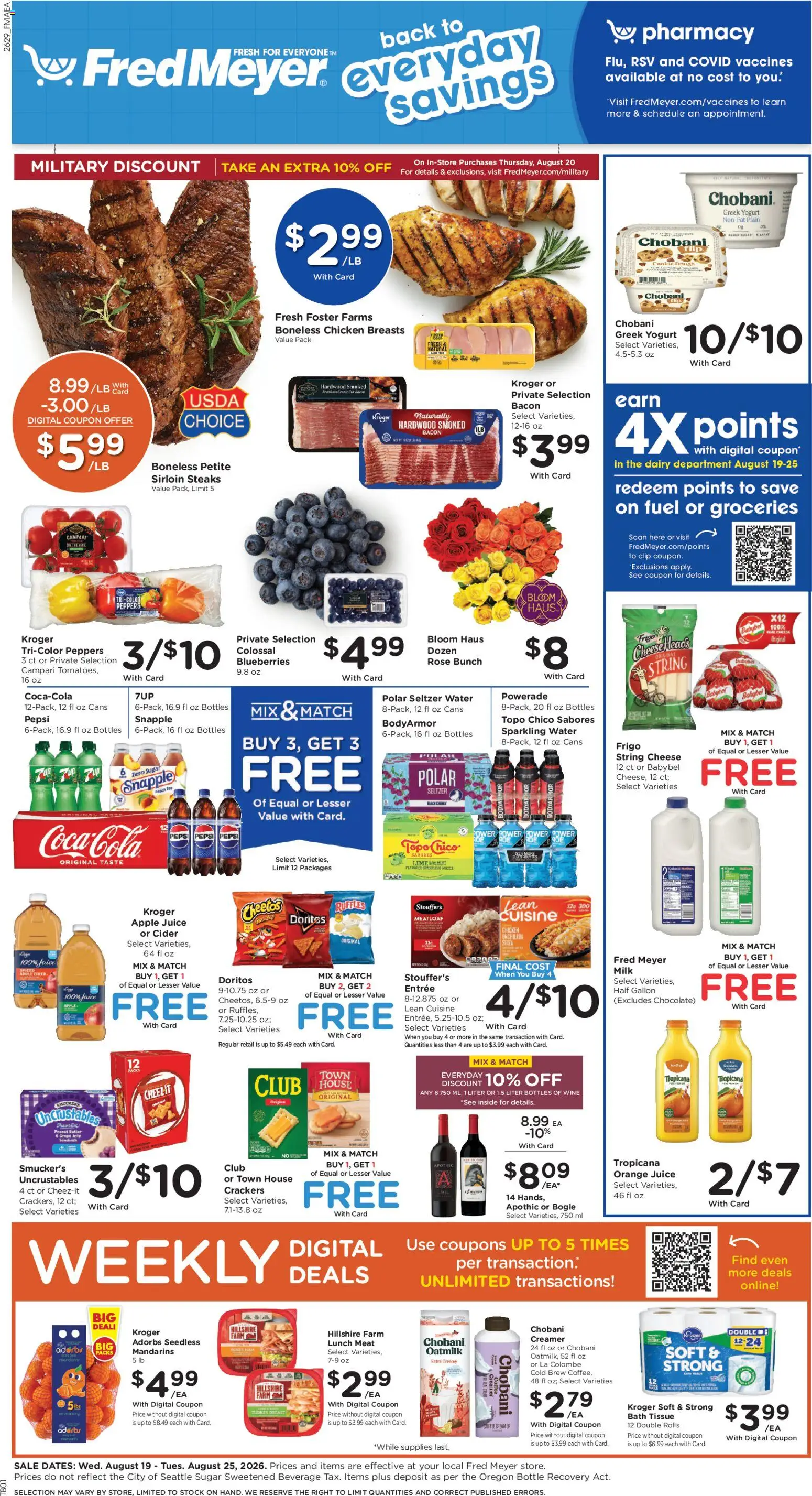 Ad Preview of Fred Meyer Fred Meyer Weekly Ad from 08/19/2026
