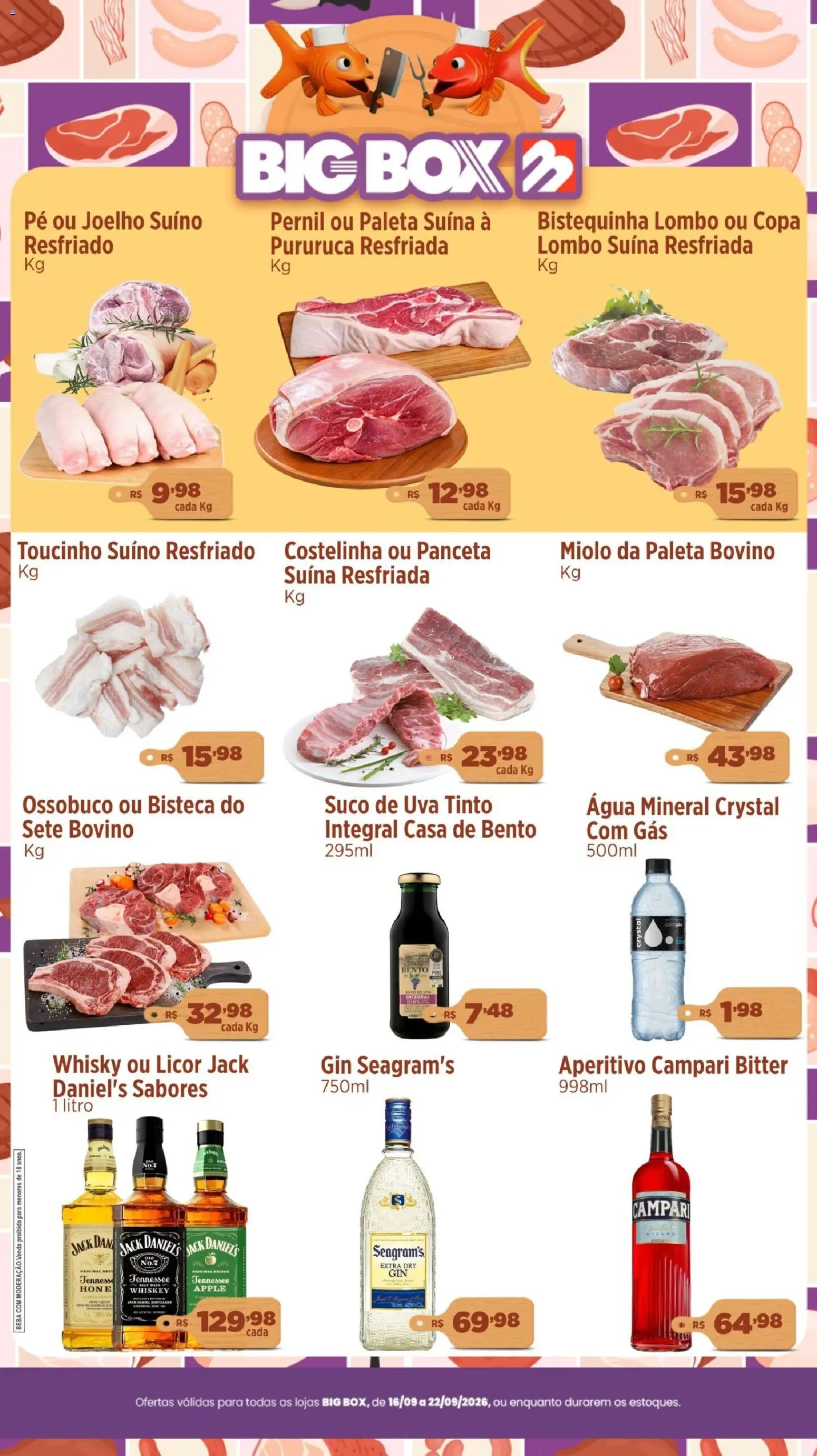 Ofertas Big Box ofertas do Açougue até 22/09/2026. - Página 2