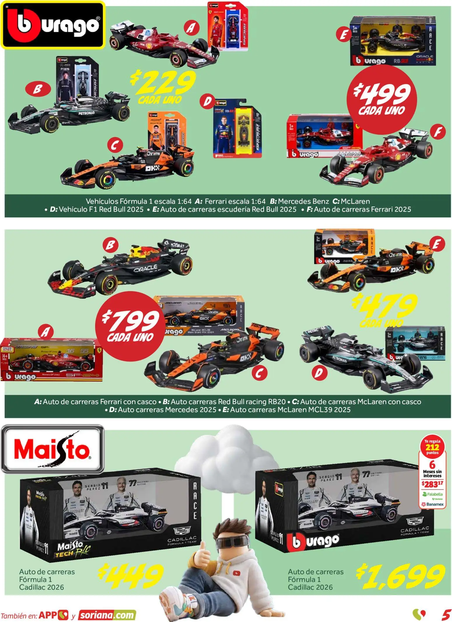 Vista previa las ofertas de la tienda Soriana - Soriana folleto Reino de los Juguetes desde el 15/10/2026 