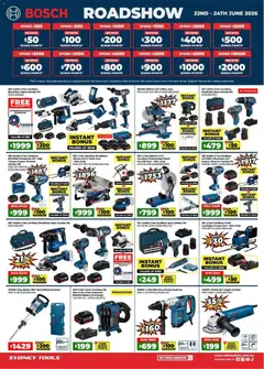 Preview of catalogue Sydney Tools catalogue from shop Sydney Tools valid 22/06/2026