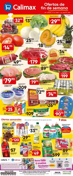Vista previa las ofertas de la tienda Calimax - Calimax folleto Mexicali y SLRC desde el 14/08/2026 