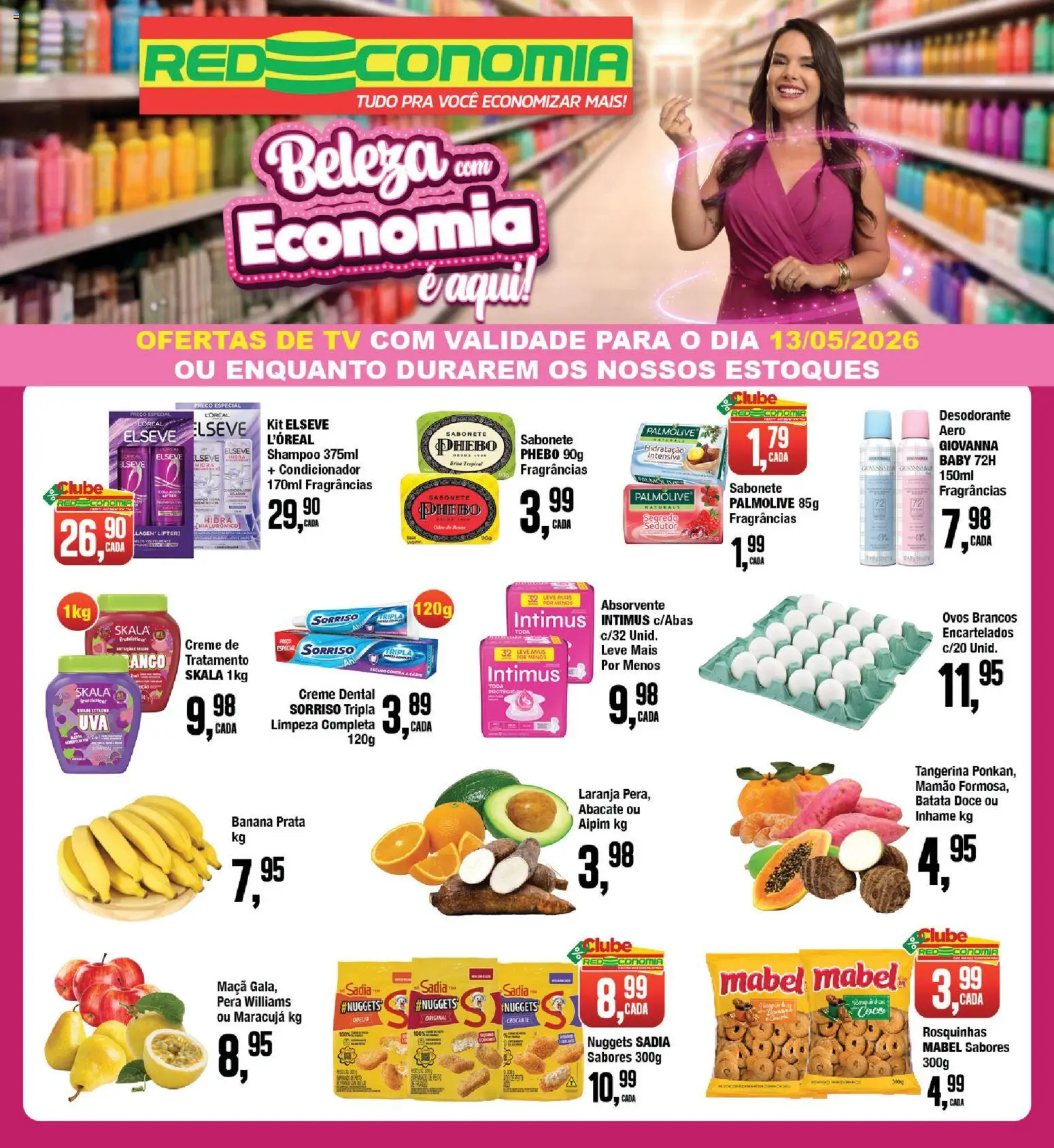 Pré-Visualização do folheto "RedEconomia ofertas" da loja RedEconomia válido a partir de 12/05/2026