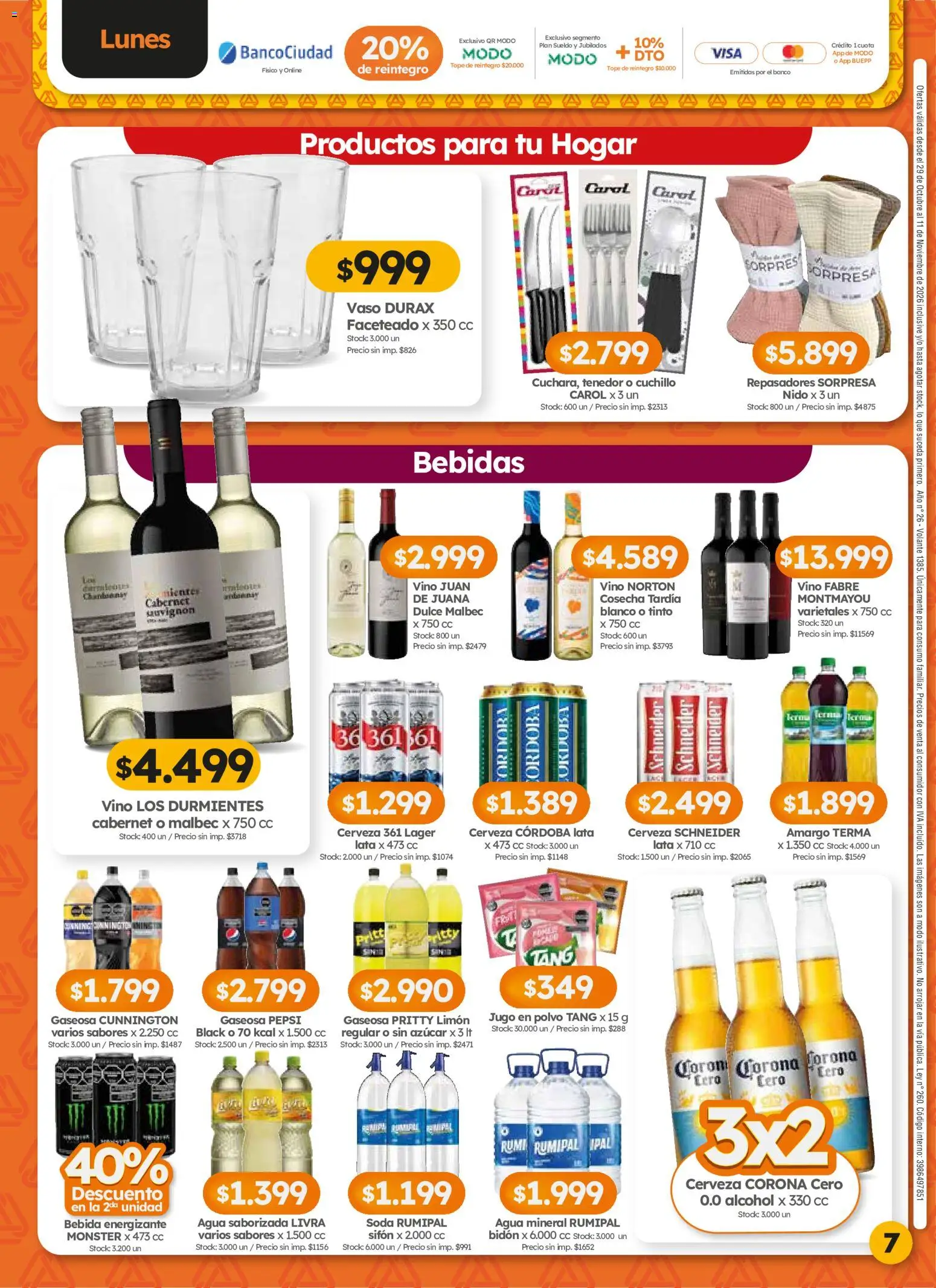 Vista previa del folleto de la tienda Cordiez válido desde el 29/10/2026 