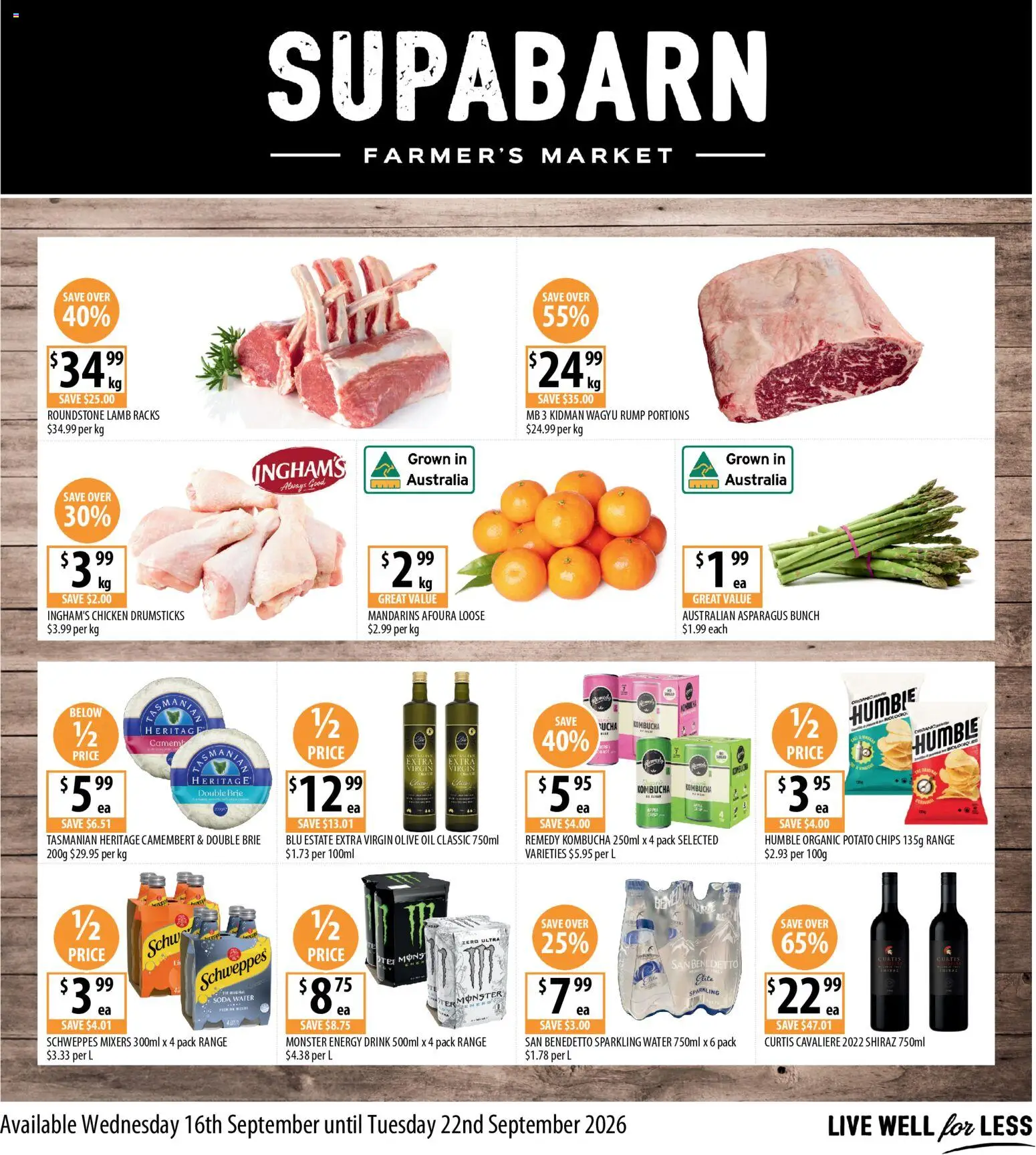 Preview of catalogue Supabarn catalogue from shop Supabarn valid 16/09/2026